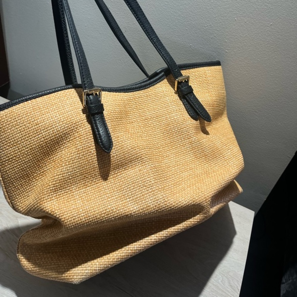 Strawwheat purse